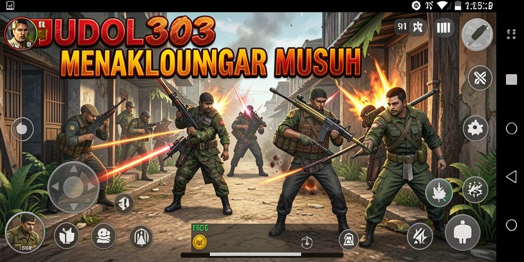 Tampilan permainan JUDOL303 yang penuh aksi dan strategi.
