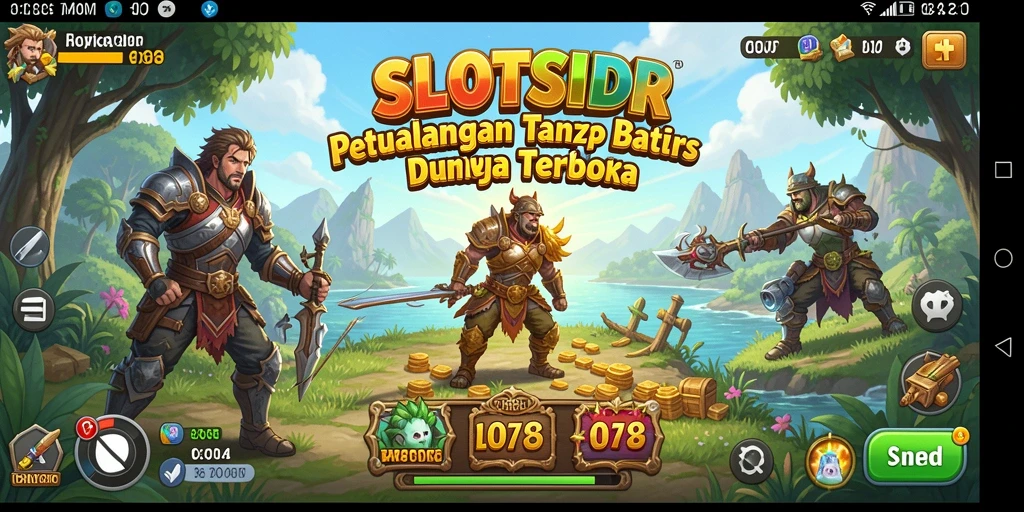 Gameplay <strong>SLOTSIDR</strong> yang memukau di dunia terbuka.