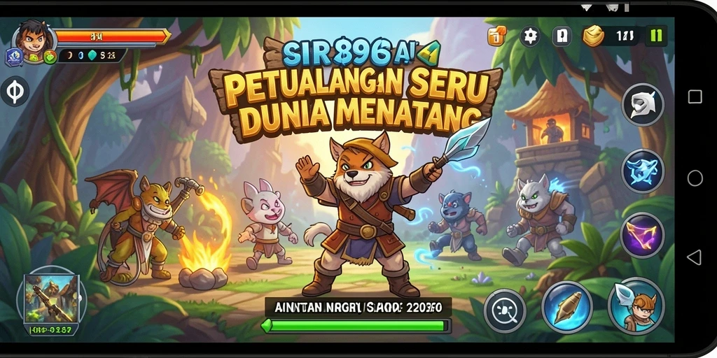 Gameplay SR996 yang menampilkan petualangan seru dan tantangan menarik.