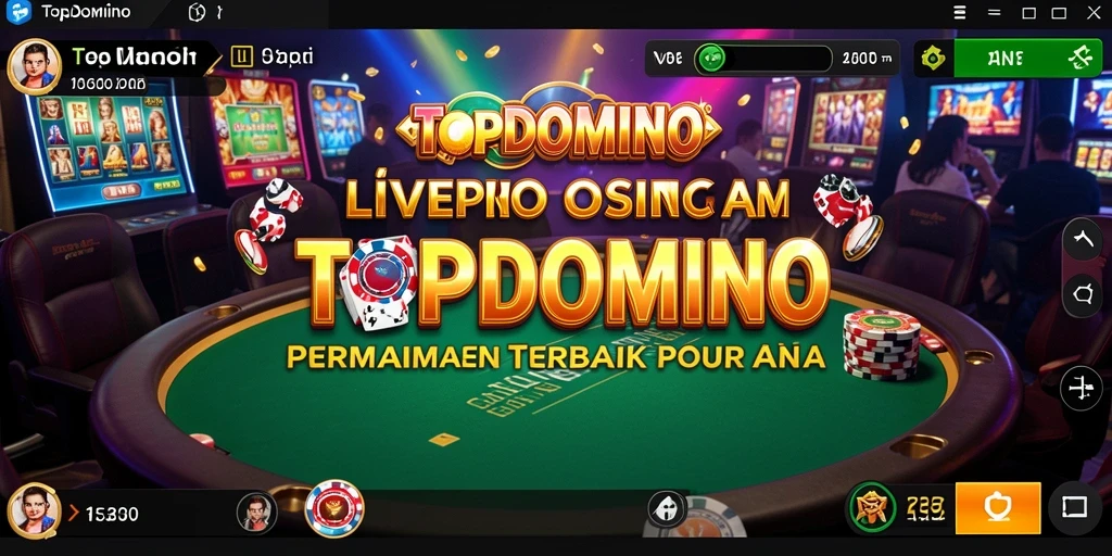 Tampilan utama game Live Casino yang menarik dan interaktif.
