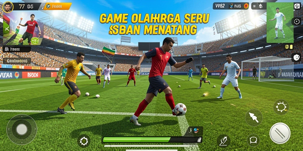 Tampilan menarik dari gameplay VV62 yang seru dan menantang.